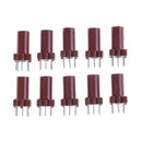 10Pcs Inductor Shell Skeleton Empty Ferrite Core No Inductor 25-100MHZ Coil MO