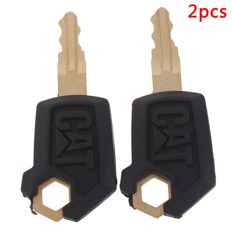 2pcs 5P8500 Heavy Equipment Ignition Loader Dozer Key For Caterpillar
