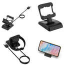 Charging Stand Cradle Phone Holder For  Galaxy Fit SM-R370 Black