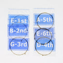 Practical 5 Pack/30pcs Wood Guitar Strings DIY Musical Instrument Accessory