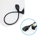 USB2.0 male to female extension cable 25CM 90 degree elbow extension line A