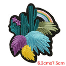 8PCS/Set Embroidered Iron On Sew On Patches Badge Jeans Fabric Applique Craft_3C