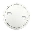 Universal Marine White Screw-in Deck Plate Outside Diameter 260mm / 9.8inch