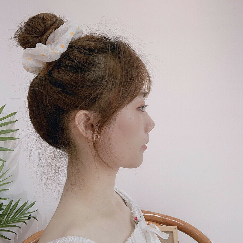 Hair Ring Rubber Band Elastic Hair Bands Hair Circle Headwear for Women Girls