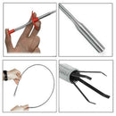 Bendable Sink Cleaning Hook Sewer Dredging Tool Spring Pipe Hair Remover Deluxe