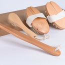 Dry Brushing Body Brush Kit 4pcs Bathroom Shower Body Cleaning Brush for