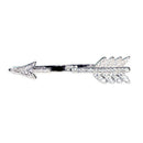 1x Creative Bow Arrow Crystal Ear Stud Women's Fashion Earrings Jewelry Gift JR