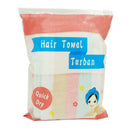 Microfiber Hair Turban Wrap 2 Pack Quick Dry Hair Towel Wrap Turban Super A