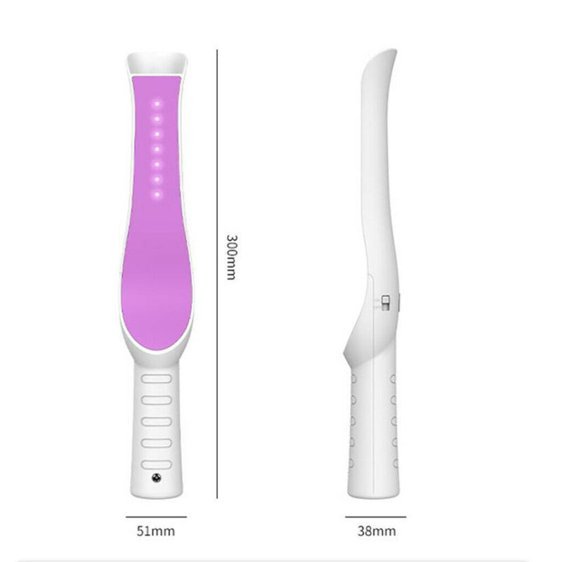 LED UV Disinfection Lamp Portable Handheld UVC Sterilizer Lights Tube Purple