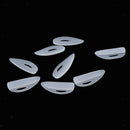 8Pcs False Eyelash Permanent Makeup Patches With Holes Perming Shields Pads