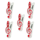 Durable Music Stationary Music Score Clip for Musical Lovers 10 Pcs of Pack
