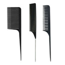 3PCS Sectioning Weave Highlighting Foiling Comb Salon Styling Hair Comb Tool