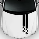 2pcs Car Hood Cover Decorative Stickers Universal Auto Styling Decals Film