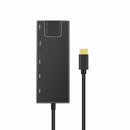 7 In 1 Multifunctional Docking Station Type C To Hdmi+2 Port Usb 3.0 Sd/Tf