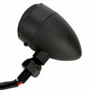 1 Pair DC 12V Universal Motorcycle Amber Turn Signals  Lights Indicator Black