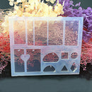 Pendant Fashion Scrapbooking Silicone Mould DIY Decorative Craft Jewelry Ma O4U6