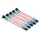 Car Fuse,Car Blade Fuse Tap Holder take Electricity Device 10 Pack (Small)