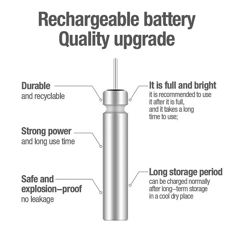 Fishing Float Rechargeable Battery Cr425 Usb Charger For Electronic Floats  N8B3