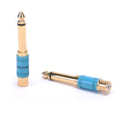 Mono Plug 6.5mm Male To RCA Female Audio Jack Stereo Connector Adapter   B Ew