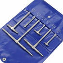 8-150mm (5/16in-6in) Telescoping Gauge set, 6pcs / set, internal gauge, Hol