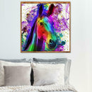 5D DIY Full Drill Diamond Painting Cross Stitch Embroidery Kit (Horse07)
