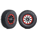 4Pcs 120Mm 1.9 Inch Rubber Rocks Tyres / Wheel Tires for 1:10 Rc Rock Crawl