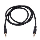 1M 3.5mm Stereo Male to Male Jack Aux Cable Audio Auxiliary Lead For Phone  G5S7