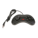 USB Controller Gamepad 6 Buttons Joypad Joystick for SEGA Genesis MD2 SR BLK