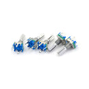 5PCS EC11 Rotary Encoder Audio Digital Potentiometer 5P with Switch 20mm Handle*