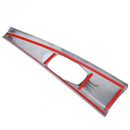 Car Accessories Carbon Fiber Abs Interior Multimedia Panel Cover Trim For B W8P4