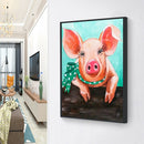 5D DIY Full Round Drill Diamond Painting Animal Rhinestone Picture (B2492)