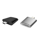 2 Pcs USB C Card Reader, USB C Card Reader Metal USB 3.1 Card Reader SD Card/TF