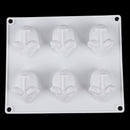 6 Holes Mouse Silicone Cake Mold Pudding Pastry Baking Chocolate Pan Desse_