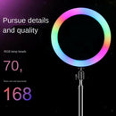 10" LED  Light with Remote Selfie Stick Tripod Stand Phone Clamp for Makeup