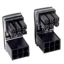 Atx 6pin Female To 6pin Male 180 Degree Angled Power Adapter For Desktops I