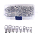 60pcs Electrical Wire Copper Lug Battery Cable Ring Connector Terminal M+
