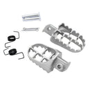 Motorcycle Foot Pegs Rests Pedal Replacement Kit for Yamaha PW50 PW80 Pit Bike