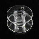 25pcs Plastic Empty Bobbins Case For Brother Janome Singer Sewing Machine