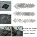 27pcs/set BGA Universal Direct Heat Stencils for Notebooks Desktops