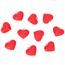 10pcs/lot Heart Charms Pendant DIY Earrings Bracelet Findings Jewelry Maki BX