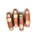 4pcs M10 x 1.0mm Motorcycle Bike Brake Caliper Steel Bleed Screw Nipple-PN FT
