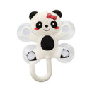 2 Pcs Panda Design Bag Towel Ladle Hanging Suction Cups Hook White Black 1. R3C8