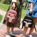 Cute Mini Leather Fox Fashion Backpack Small Daypacks Purse for Girls(purpl B6X1