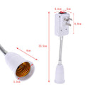 E27 Socket Light Bulb Socket Adaptor Converter Lamp Holder with Switch AU