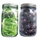 8 Pcs Stainless Steel Jar Lids 86Mm Sealed Leak Proof Cover With Silicone S O7Y9