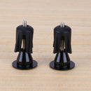 One Pair Bike Bicycle Aluminum Handlebar Grips Handle Bar Cap black A