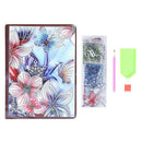 DIY Flower Special Shaped Diamond Painting 100 Pages Notebook Sketchbook