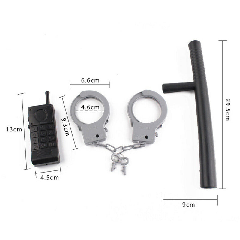 Dress Up America Police Officer Deputy Role Play Kit for Kids Boys Role Play