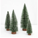 5X(Mini Christmas Tree A Small Pine Tree Placed In The Desktop Christmas D E7F7)