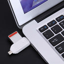 2 in 1 Micro USB 2.0 OTG TF Card Reader Adapter for Mobile Phone Computer PC